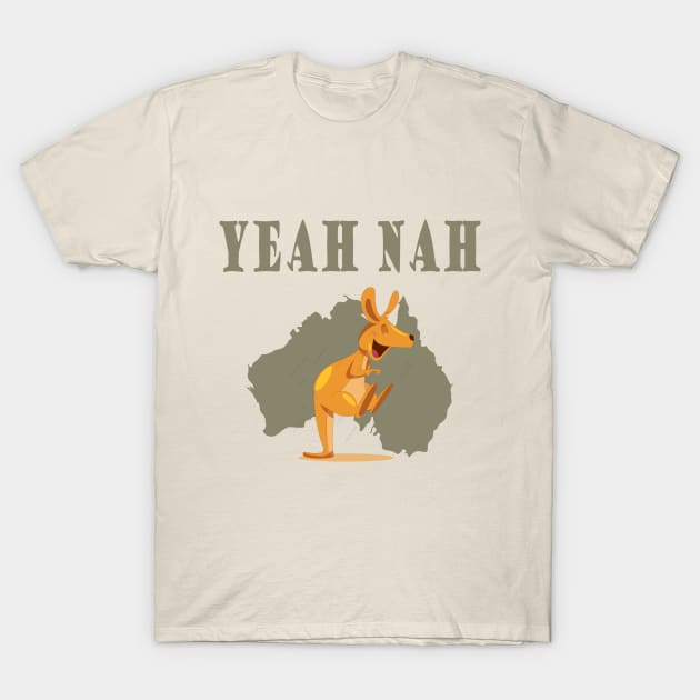 yeah nah australian culture saying ,aussie culture saying T-Shirt by YOUNESS98